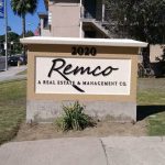 Remco Monument Sign
